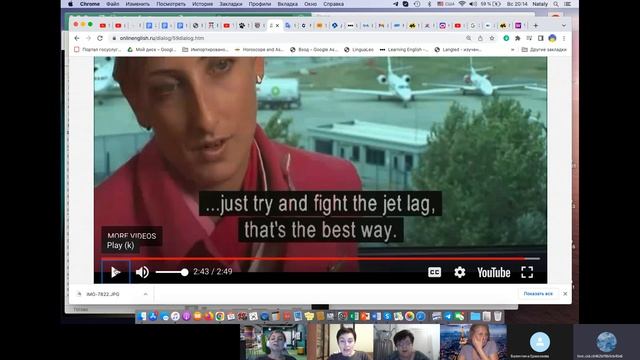 10 04 2022 - читаем за носителями и переводим диалог; играем на английском, сочиняем предложения смотреть онлайн