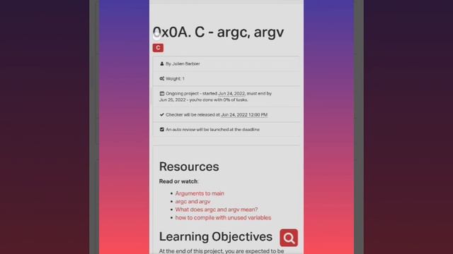 0x09. C - Static libraries & 0x0A. C - argc, argv смотреть онлайн