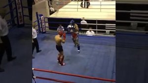 Чемпионат Европы по КИКБОКСИНГУ Тимур Надров 1 поединок