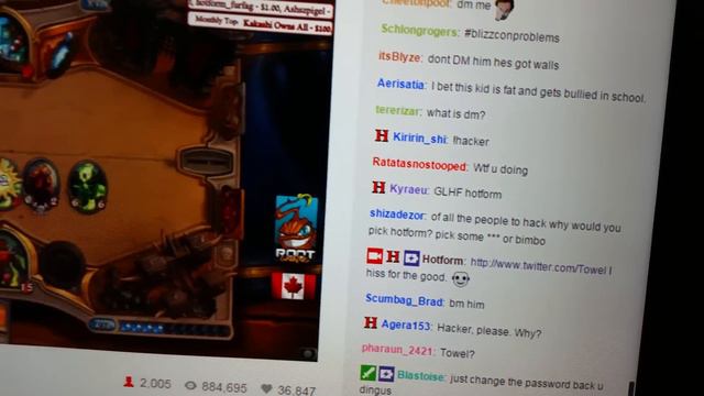 Hearthstone Hotform twitch hacked live смотреть онлайн