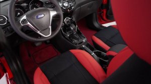 Процесс перетяжки салона Ford Fiesta от OKLEYKA.PRO