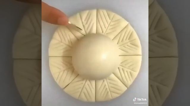 Красивое оформление выпечки , как приготовить, простые рецепты, готовим быстро. смотреть онлайн