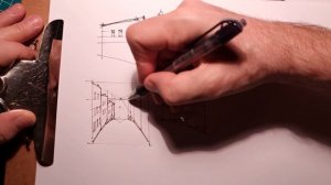 Как нарисовать улицу в перспективе поворачивающую , поднимающуюся , опускающуюся.