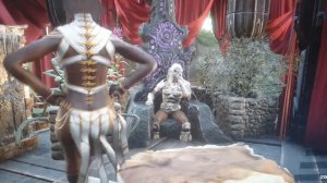 conan  exiles glowing purple chair