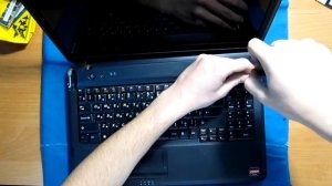 Как разобрать ноутбук Lenovo G555, G450, G550