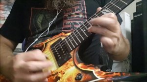 PANTERA - FLOODS - guitar solo cover