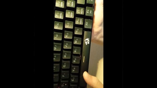 Механическая клавиатура игровая компактная Lakshmi (60%) Redragon полный разбор и как она работает