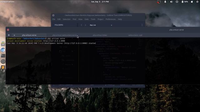 Laravel Echo, Sanctum & Vue 3/3 [Laravel Websocket, Echo & Sanctum]