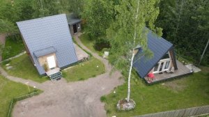 Отзыв дома A-frame, треугольный дом, дом шалаш