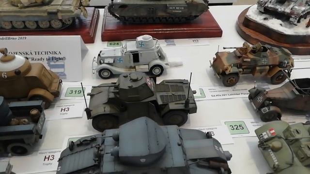 ModellBrno-2019: танки и диорамы. смотреть онлайн