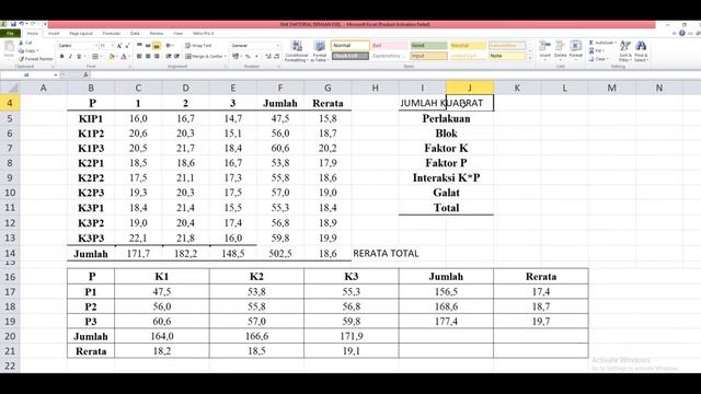 TUTORIAL RAK FAKTORIAL DENGAN EXCEL MUDAH DAN CEPAT смотреть онлайн