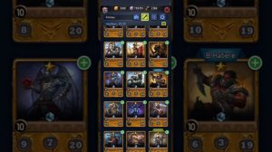 Card Heroes. Колода карт(Ближники).Приоритет прокачки