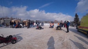 зимние гонки по картингу на кубок главы...  г.Азнакаево ..февраль 2021...часть 1..