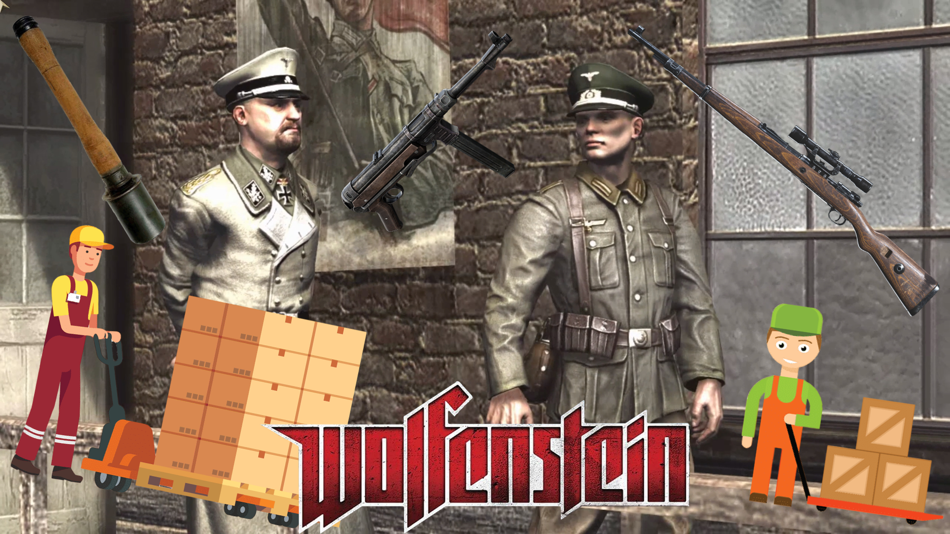 КЛАДОВЩИКИ С ОГНЕСТРЕЛОМ ▻ Wolfenstein (2009) #4