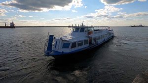 4k Архангельск. Прогулка по ул. Набережной северной Двины.