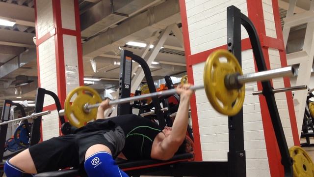 21/09/19 Жим штанги лежа 55кг*20 смотреть онлайн