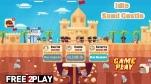 Idle Sand Castle  ★ Gameplay ★ PC Steam [ Free to Play ] idle clicker game 2022