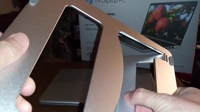 Walmart "Onn" Laptop Stand for the "HP 14 Laptop PC"- Legit Stand for laptop on your Desk or Table смотреть онлайн