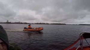 Лодка пвх нднд RiverBoats 370,мотор Nissan marine 9.9, река Северная Двина