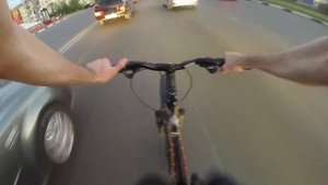 Как не надо ездить на велосипеде. Нижний Новгород.