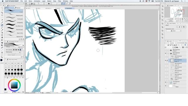 Clean Line Art! Clip Studio Paint Inking Tips for Beginners | Saturday Wars смотреть онлайн