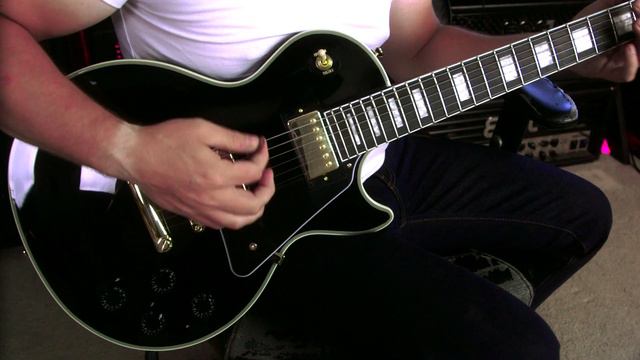 Epiphone Les Paul Custom Ebony | NO TALKING | 5 Amp Heads смотреть онлайн