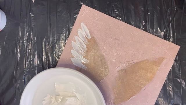 Мастер класс «Крылья ангела» текстурной пастой / Как рисовать акрилом / Уроки рисования
