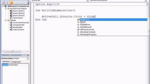 Excel VBA Introduction Part 26 - Constants and Enumerations (Const, Enum)