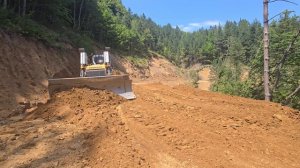 Строительство, горная дорога