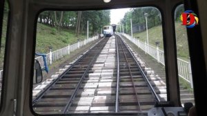 Железнодорожный транспорт и Поезда для детей. Едем на Фуникулере как на Трамвае или поезде Метро