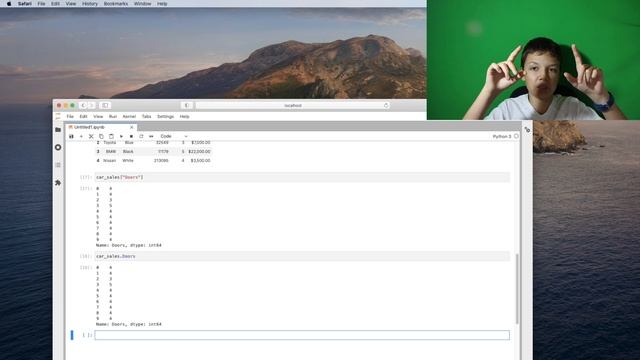Основы библиотеки Pandas для Python3