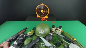 Военный солдатский пистолет и снаряжение! Набор игрушечного оружия Combat Force !!