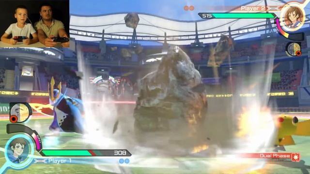 Pokkén Tournament DX ? ПЕРВЫЙ ВЗЛЯД ? Nintendo Switch 2017 ПОКЕМОНЫ - POKEMON для ДЕТЕЙ :)
