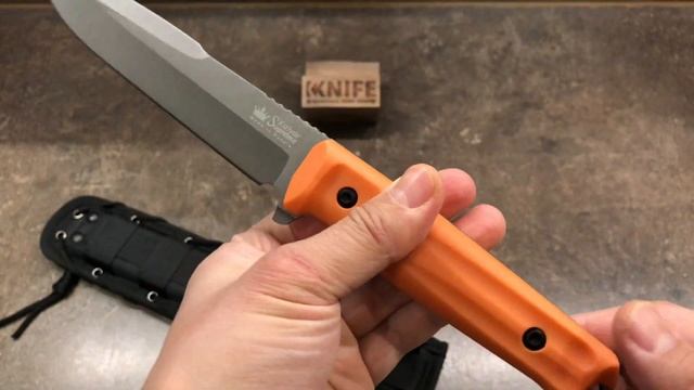 Нож "Delta AUS-8 Tacwash Orange" от Kizlyar Supreme. смотреть онлайн