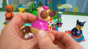 Best Learning Video For Toddlers Paw Patrol Train and Weeble Treehouse Playset!