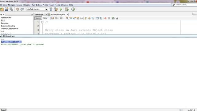 toString( )Method