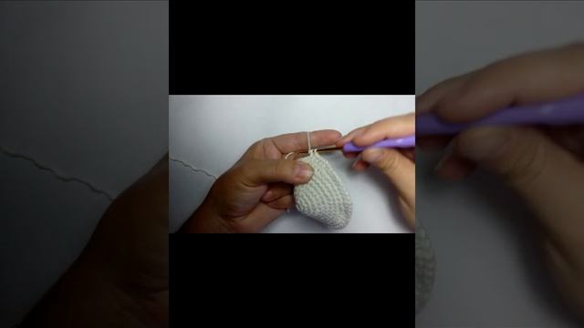 Как связать зайца амигуруми крючком Урок №1 Голова