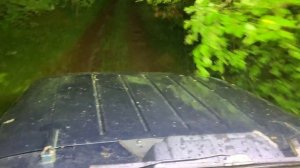 Тестирование светодиодной балки redBTR на УАЗ Хантер