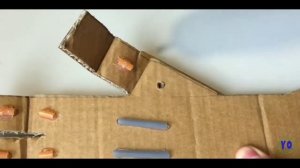 Как сделать работающую руку из картона