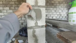 Пароизоляция чердачного перекрытия. Примыкание пароизоляции к бетонным стенам. часть 1.