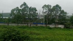 Вдоль бухты Ванина на поезде