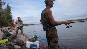 6 августа,рыбалка Финский Залив,Горская