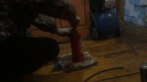 Мовильница из ОГНЕТУШИТЕЛЯ. Обработка авто. Замена масла в КПП двигателя.