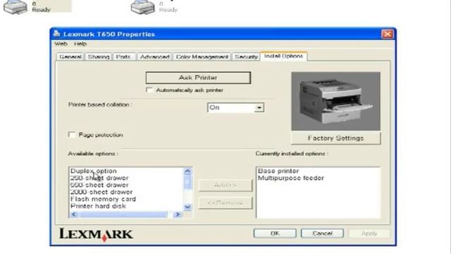 Lexmark Printer Training