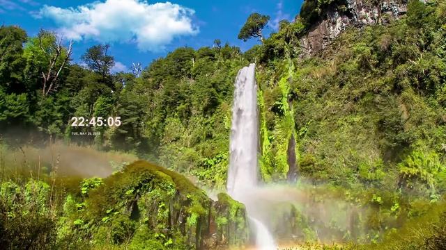 Заставка водопад смотреть онлайн