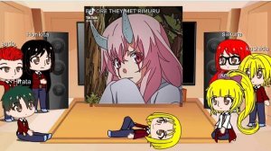 COTE react to Rimuru : COTE react : Gacha club Ayanokoji