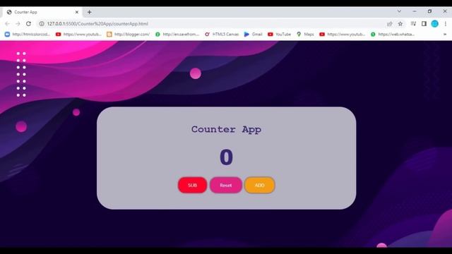 How to Create a Counter App with JavaScript #javascriptprojects