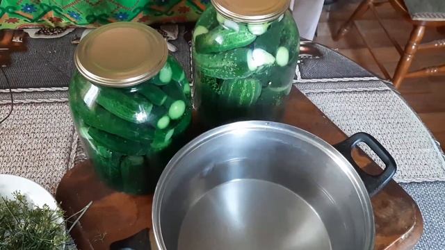 Хрустящие огурчики "По рецепту Мамы". Вкусно. Делюсь рецептом приготовления хрустящих огурцов дома.