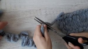 Уши зайца для балаклавы. часть 2 #балаклава #балаклава #alizepuffy #balaklava