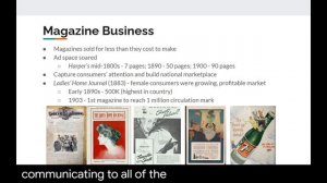 MC100 Ch9 Part 1 History of magazines